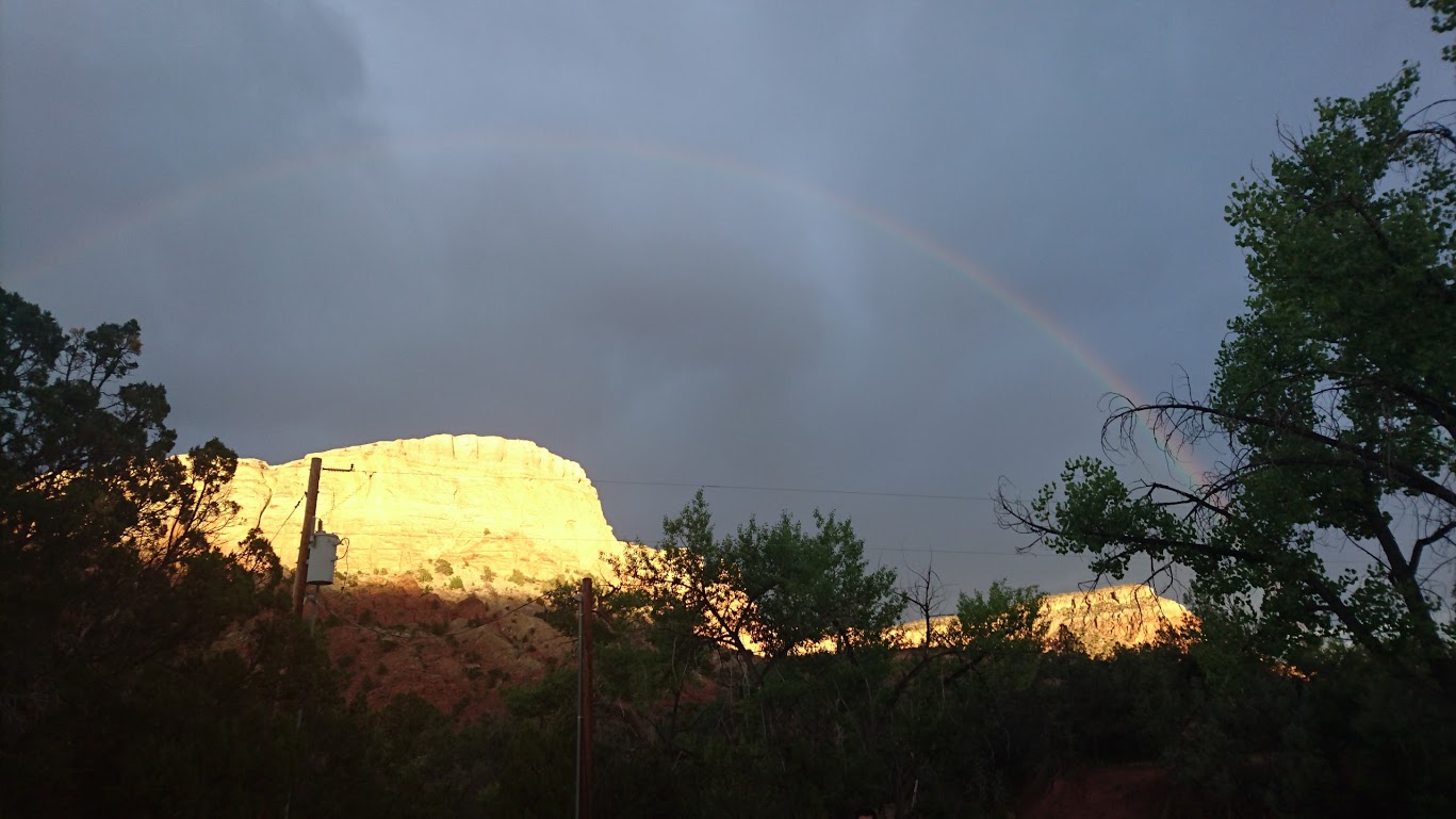 Mesa with Rainbow